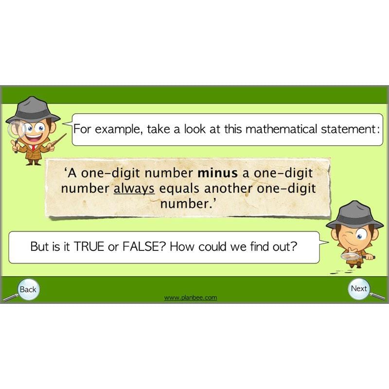 PlanBee Investigating Number Facts: Maths Addition and Subtraction KS2 Year 3
