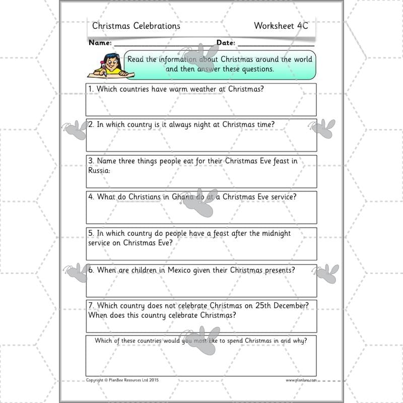 PlanBee Christmas Around the World KS1 RE Lessons by PlanBee