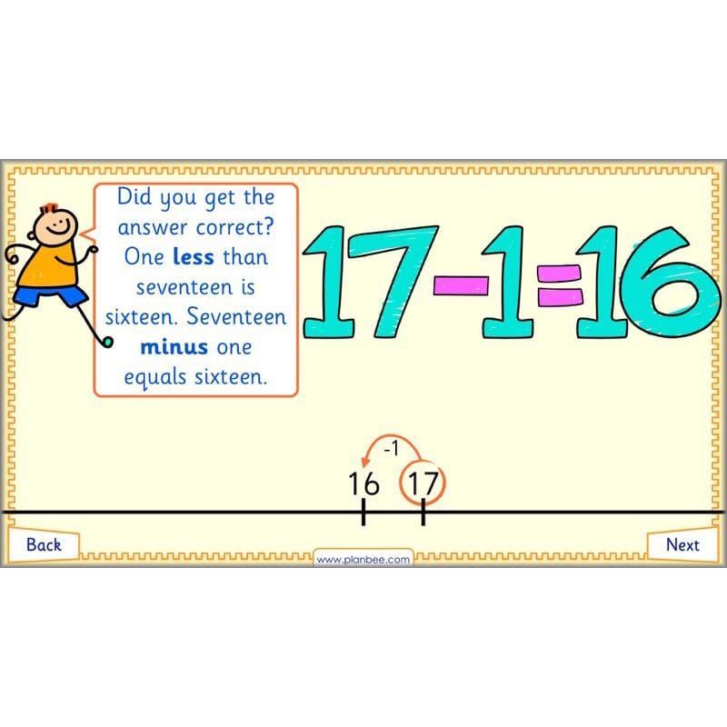 PlanBee Let’s find one more and one less - KS1 Maths planning and resources