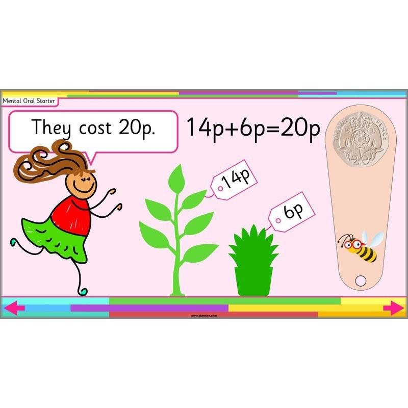 PlanBee Let’s make totals using coins 1 -  Year 1 Key Stage 1 Maths plans