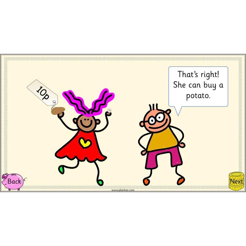 PlanBee Can you recognise coins? Year 1 money planning and activities