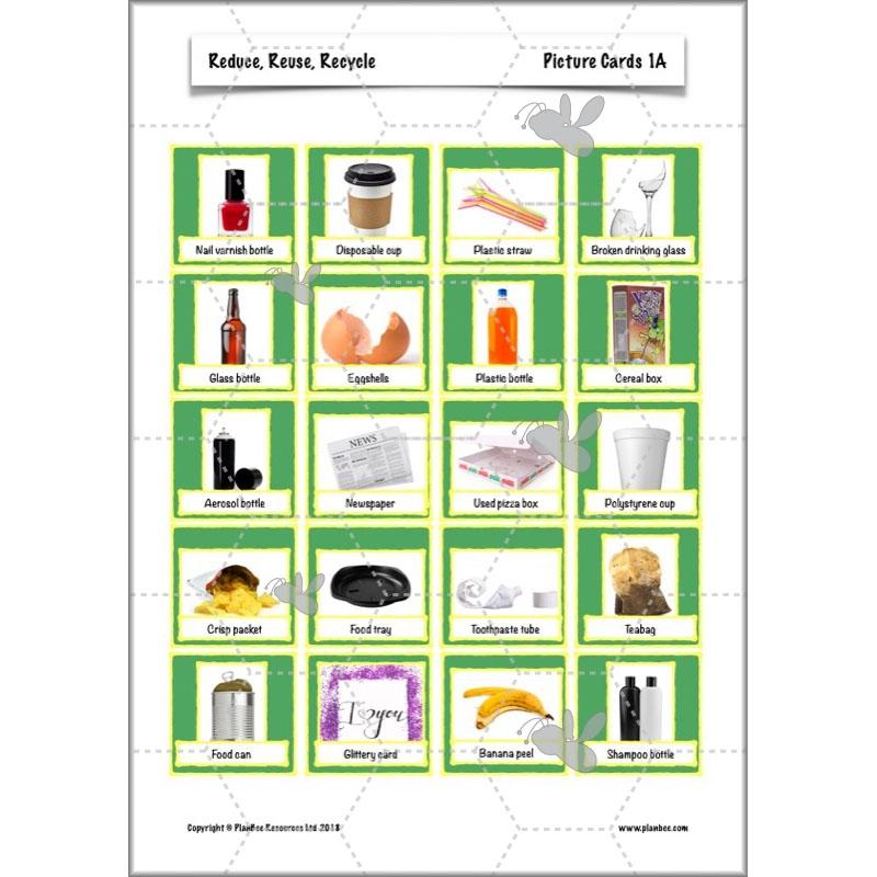 PlanBee Reduce, Reuse, Recycle | Recycling KS2 ESR by PlanBee