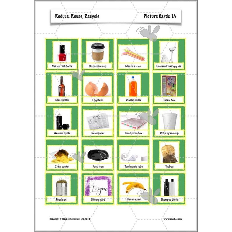 Reduce, Reuse, Recycle | Recycling KS2 ESR by PlanBee
