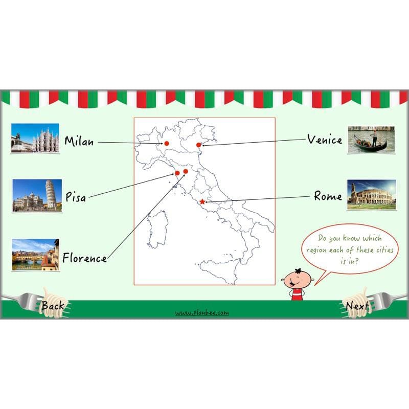PlanBee Italy Today: Italy KS2 Year 3 & Year 4 Geography by PlanBee