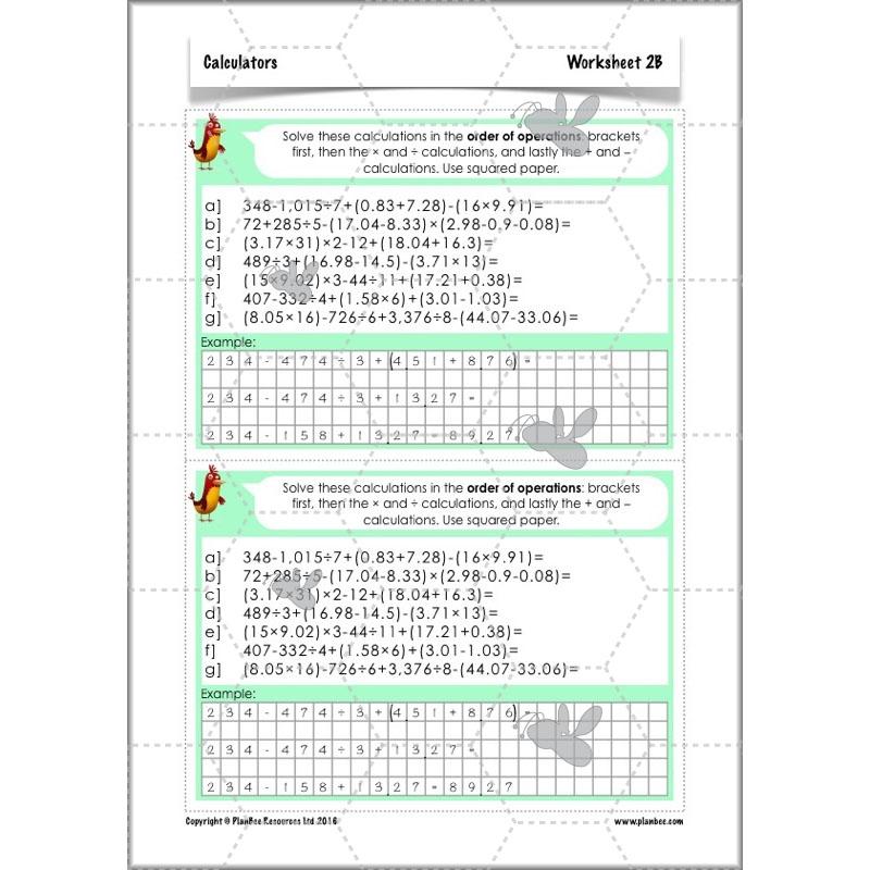 PlanBee Calculators - Year 6 Complete Maths Planning and Resources by PlanBee