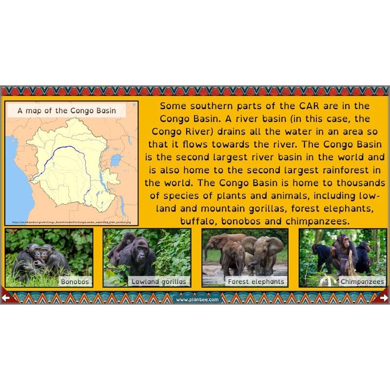 PlanBee Exploring Africa KS2 Geography lessons for Year 5 & Year 6