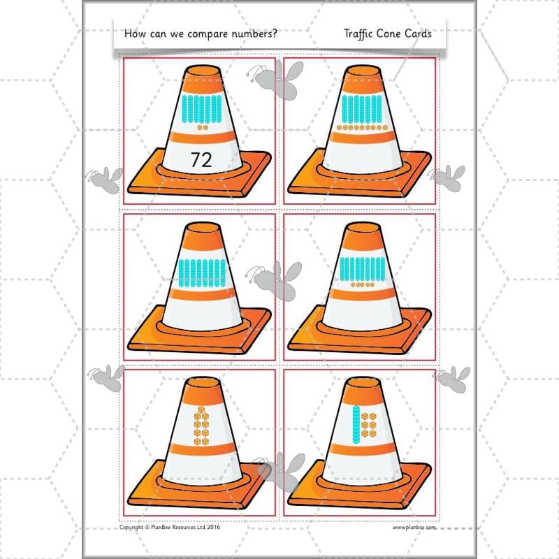 PlanBee How Can We Compare Numbers? Place Value & Number Year 2 Maths Plans