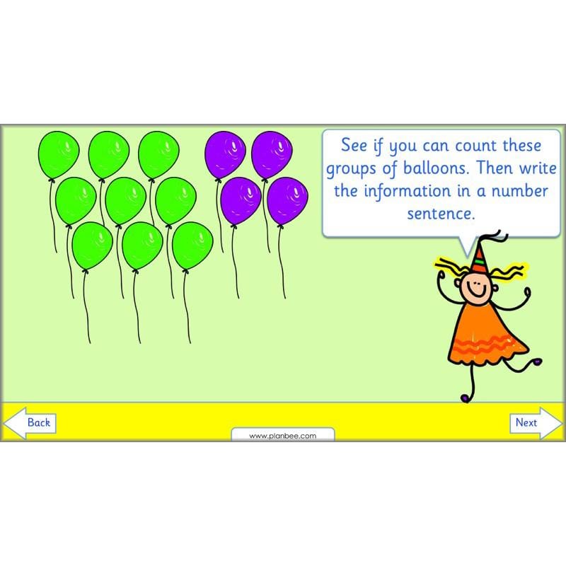 PlanBee Year 1 Addition to 20 Adding Objects Maths by PlanBee