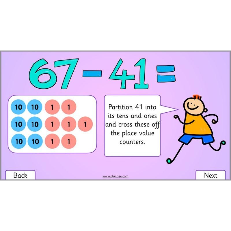 PlanBee Let’s Subtract Big Numbers | Year 2 Maths Plans & Resources | PlanBee