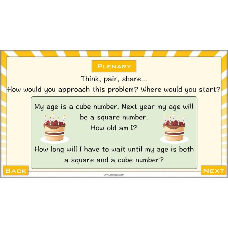 PlanBee Primes, Squares & Cubes - Year 5 Maths Planning & Resources - PlanBee