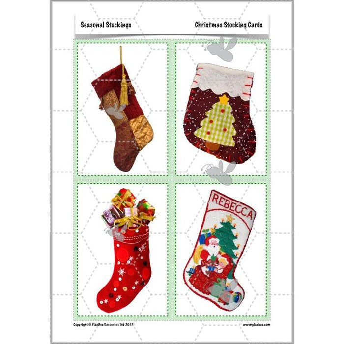 PlanBee Kids Christmas Stockings | Christmas Sewing for Kids PlanBee