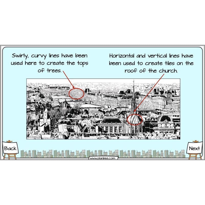 PlanBee Cityscapes Art Lessons for KS2 created by PlanBee