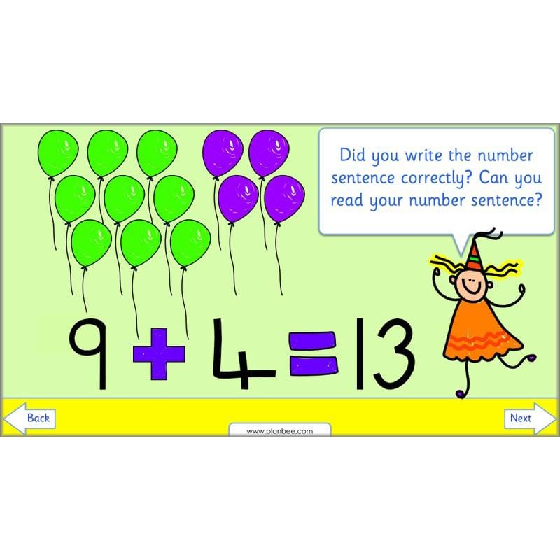 PlanBee Year 1 Addition to 20 Adding Objects Maths by PlanBee