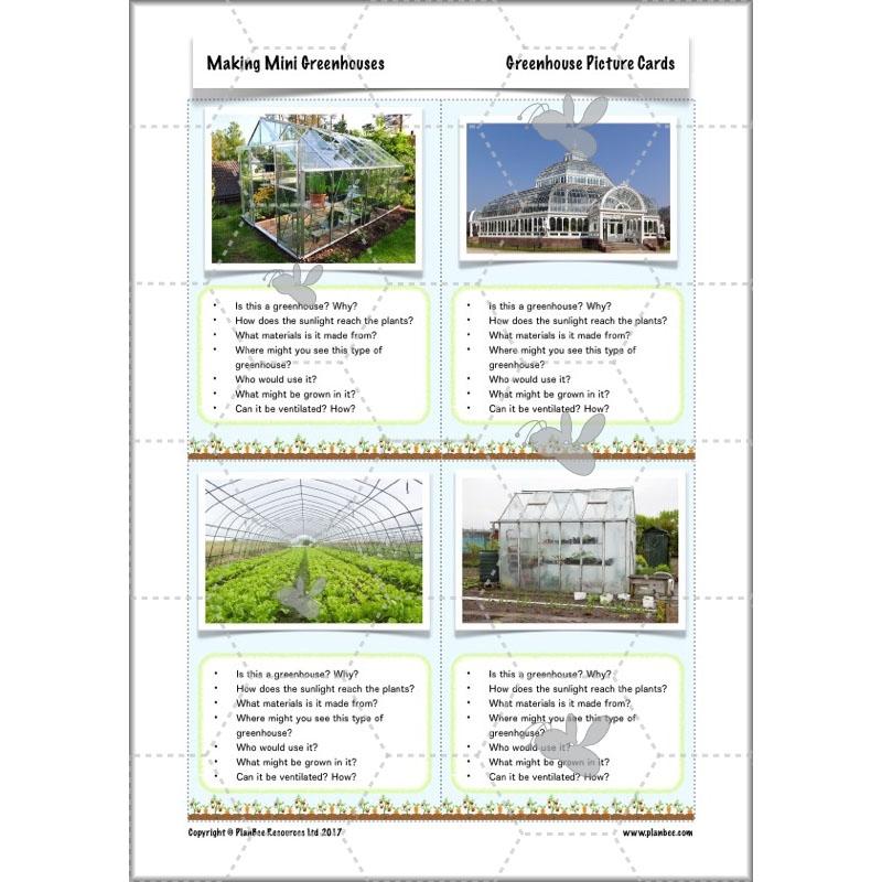 PlanBee Making Mini Greenhouses: complete DT scheme of work for KS2