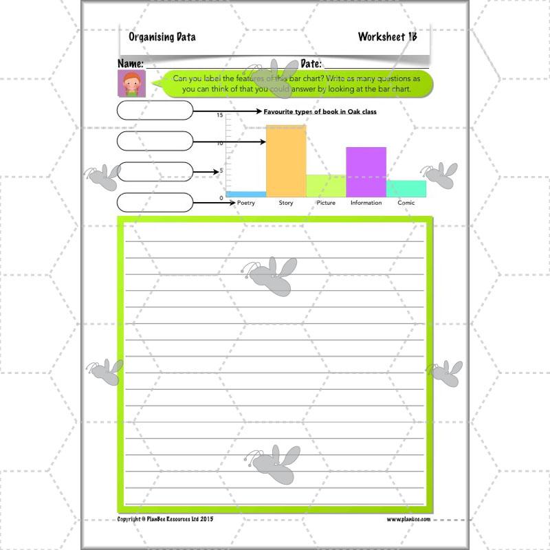 PlanBee Year 3 Statistics Organising Data PlanBee Maths Lesson
