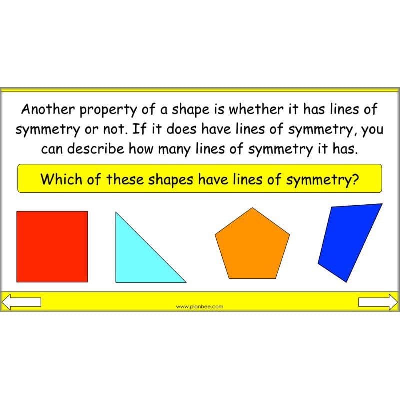 PlanBee 2D Shape Year 3 Maths Lesson Pack by PlanBee