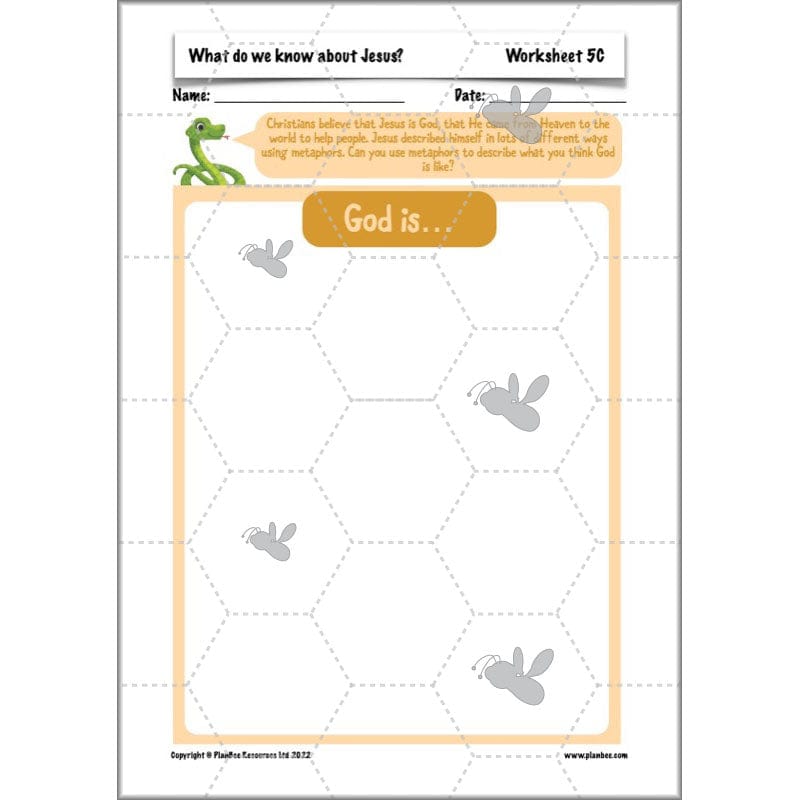 PlanBee What do we know about Jesus? KS2 Year 3 RE Lessons by PlanBee