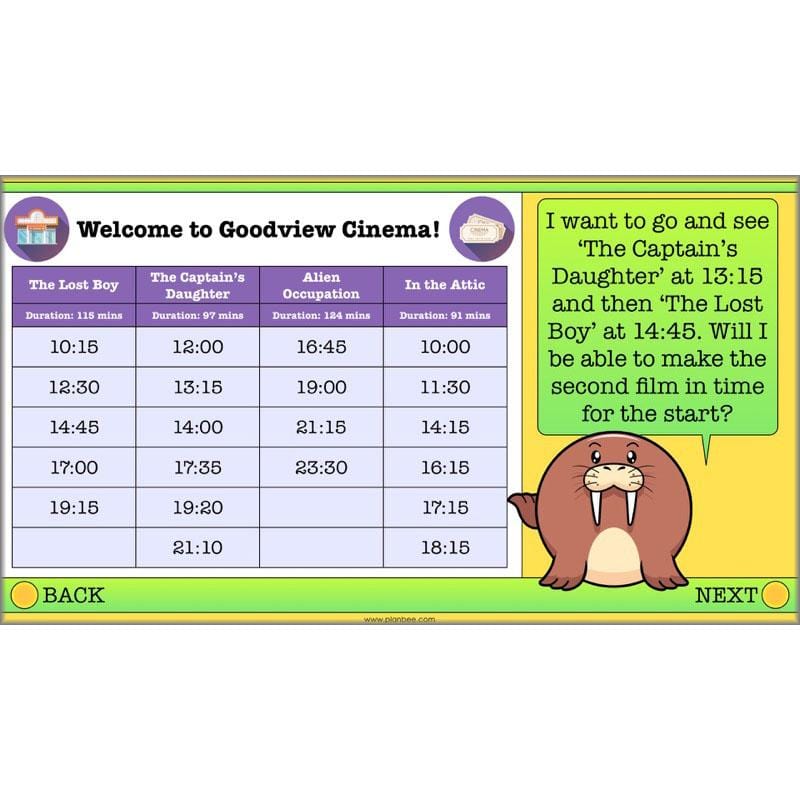 PlanBee Year 5 Time Lessons: Calendars and Timetables KS2