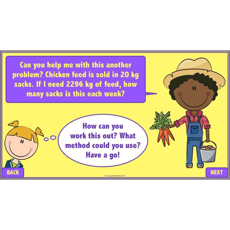 PlanBee Revising Multiplication and Division: Maths Lesson Plans for Year 4