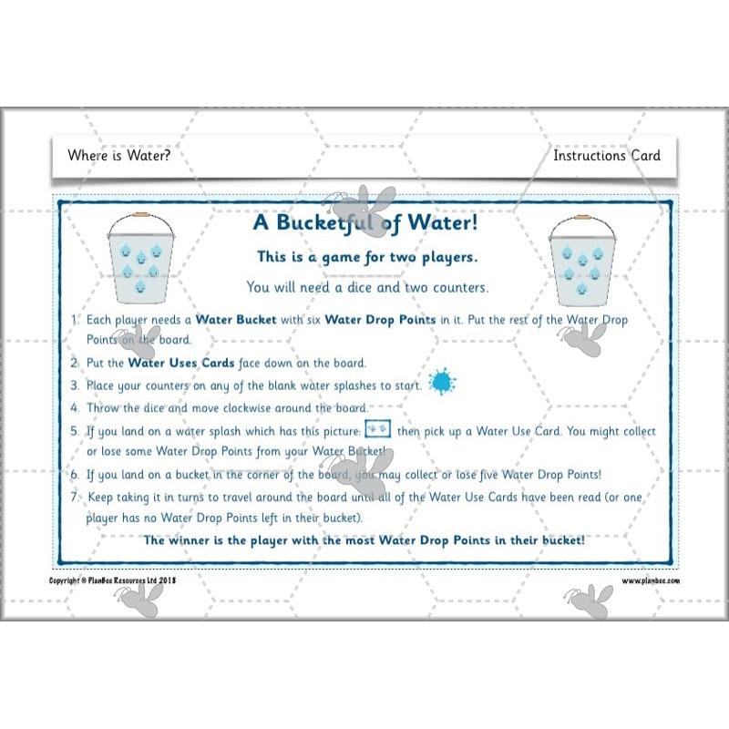 PlanBee Where is Water KS1 ESR Lessons by PlanBee