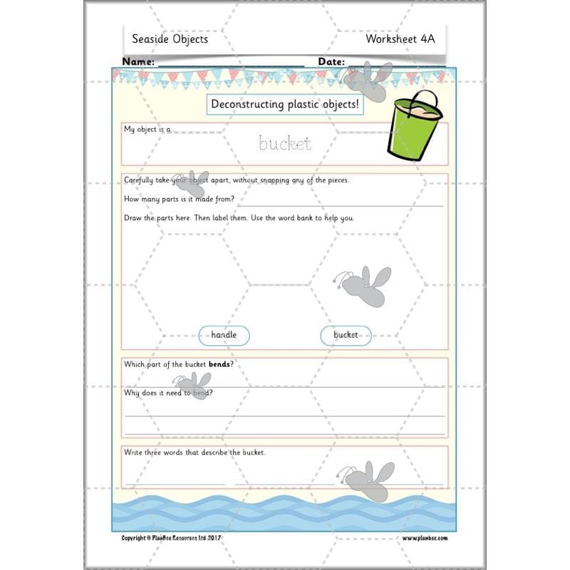 PlanBee Year 1 Science Materials and their Properties by PlanBee