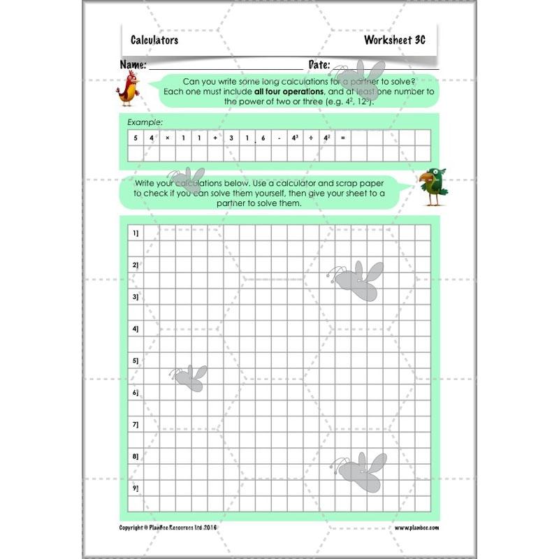 PlanBee Calculators - Year 6 Complete Maths Planning and Resources by PlanBee