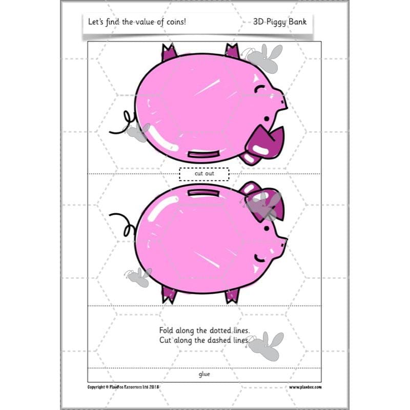 PlanBee Let’s find the value of coins - KS1 fun maths money lesson plans