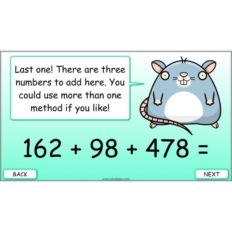 PlanBee Methods of Addition - Addition & Subtraction: Primary Year 4 Maths KS2
