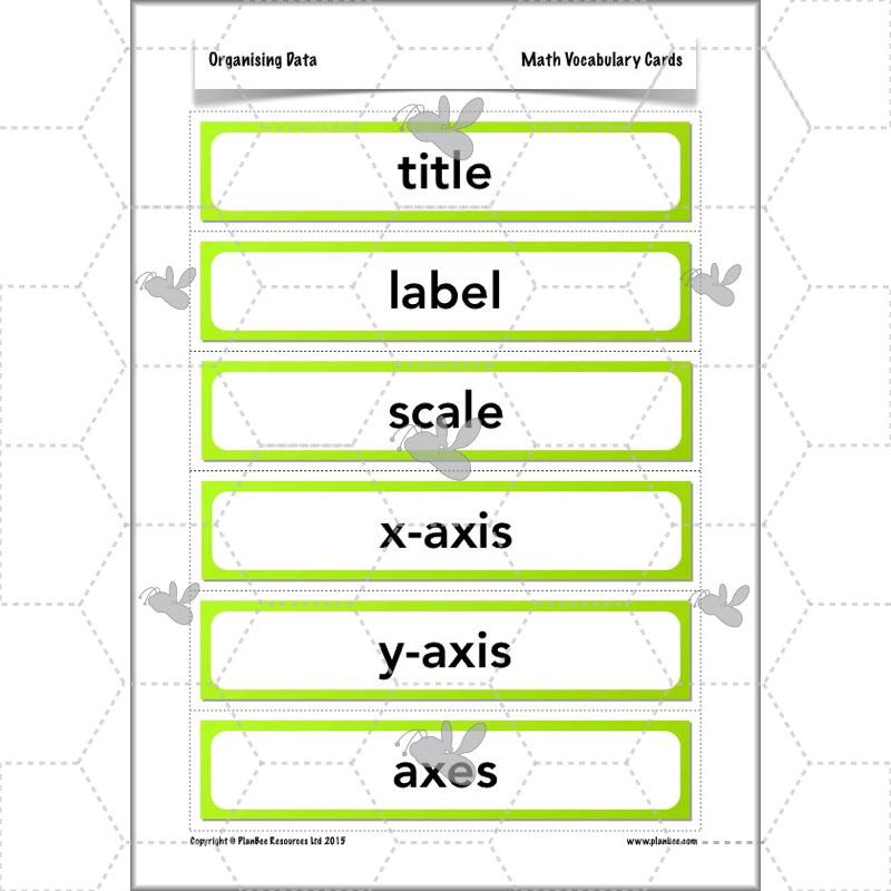 PlanBee Year 3 Statistics Organising Data PlanBee Maths Lesson