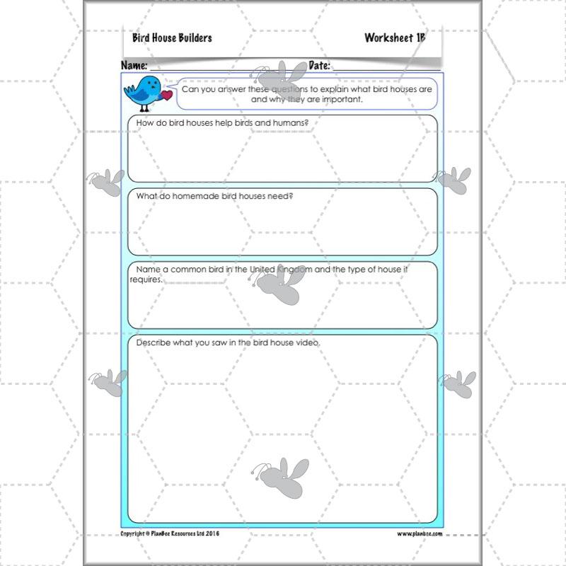 PlanBee Bird House Builders - DT Primary Resources for KS2 Year 6 | PlanBee