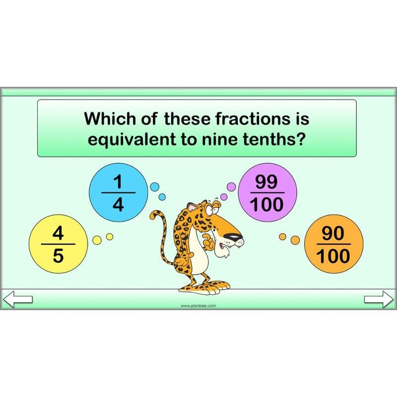 PlanBee Fractions and Time - Year 4 Primary Maths Resources