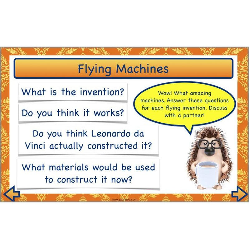 Leonardo da Vinci Art Lessons for KS2 by PlanBee