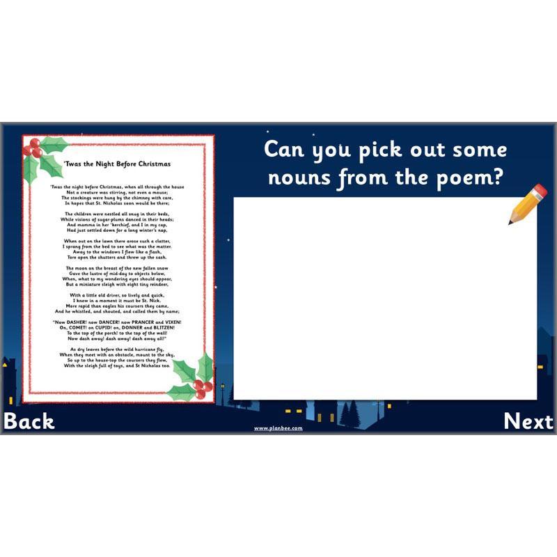 PlanBee Twas the Night Before Christmas Lesson Plans | Year 2 Poetry