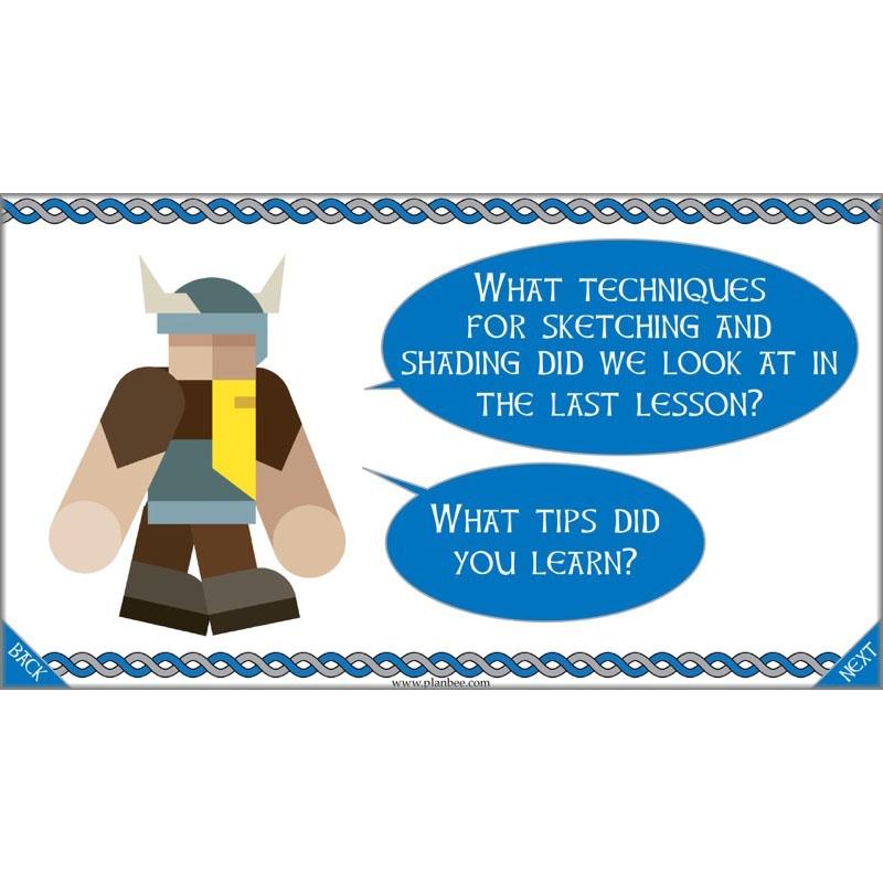 PlanBee Viking Art KS2 Lessons | Year 5 and Year 6 Art by PlanBee