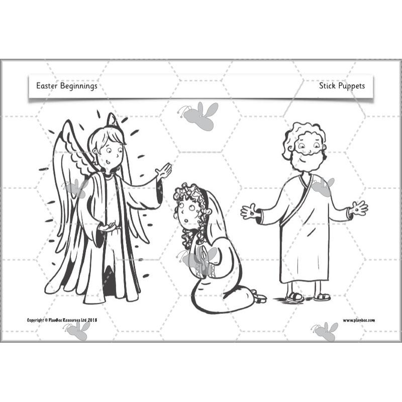PlanBee Easter Beginnings KS1 Easter Lessons by PlanBee