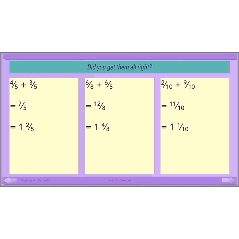 PlanBee Fractions and Decimals: Primary Year 4 Maths Lesson Plans | KS2