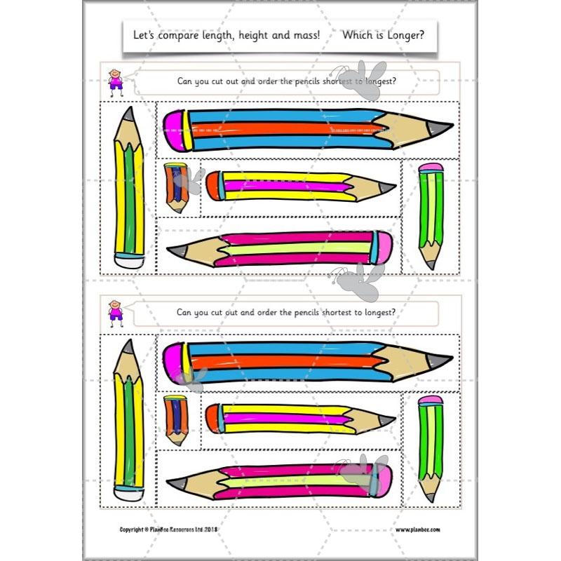 PlanBee Let's compare length, height and mass - KS1 Maths Resources and Plans