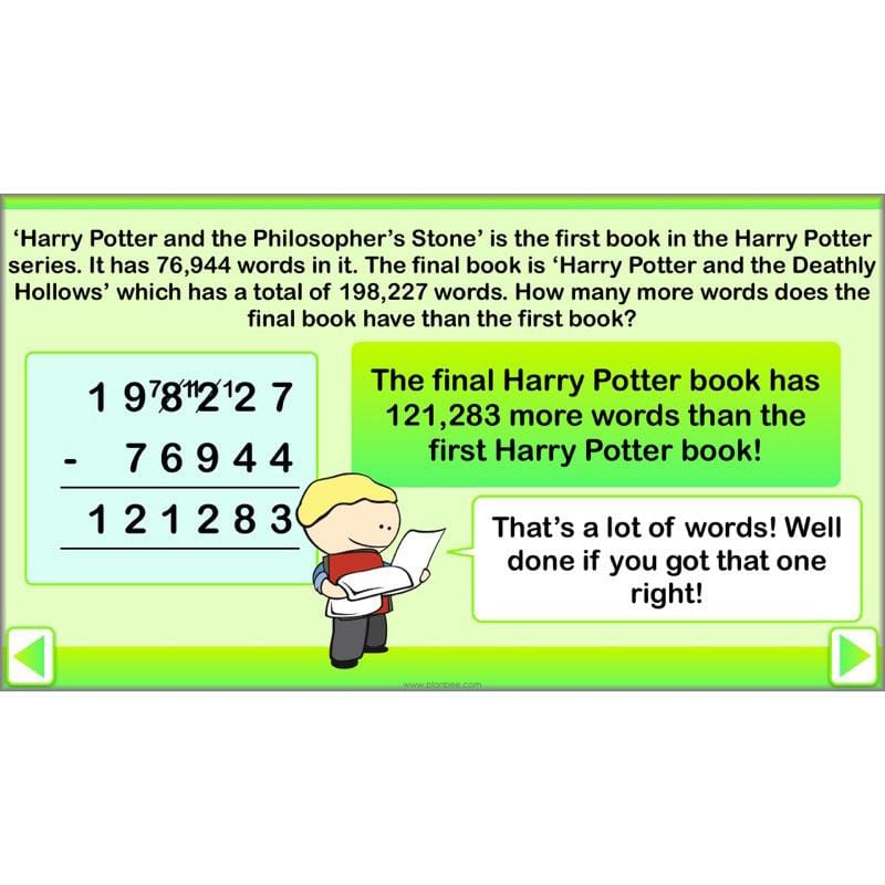 PlanBee What's the Difference? - Year 5 Maths Plans - Addition and Subtraction