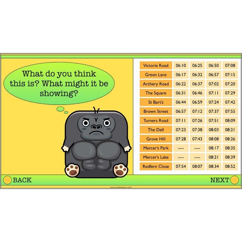 PlanBee Year 5 Time Lessons: Calendars and Timetables KS2