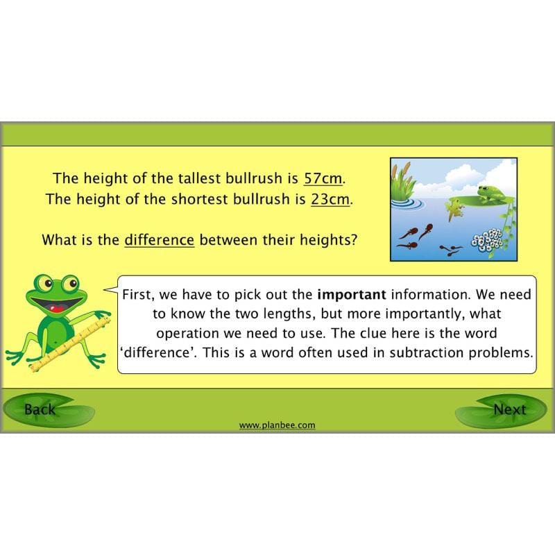 PlanBee Recording Length - Measurement Maths Lessons for Year 4