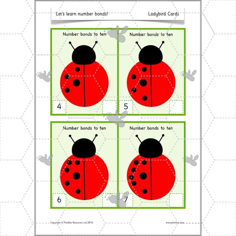 PlanBee Let’s learn number bonds - KS1 complete planning