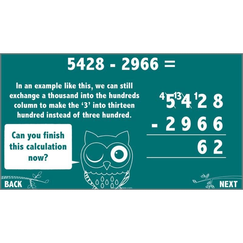 PlanBee Methods of Subtraction - Addition & Subtraction: Year 4 Primary Maths