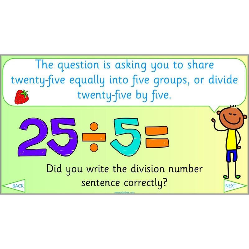 PlanBee What is Division? Year 2 Maths planning | KS1 Division