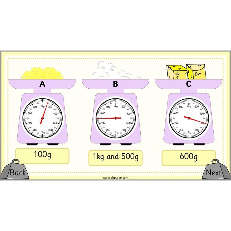 PlanBee Let's Measure Weight - KS1 - Year 2 Maths - Measurement