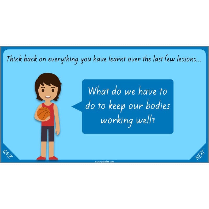 PlanBee Healthy Bodies Animals including Humans Year 6 Planning