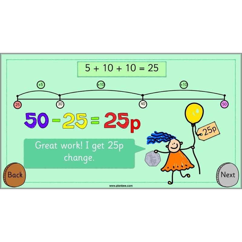 PlanBee Let's Use Pounds and Pence - KS1 Year 2 Maths - Measurement