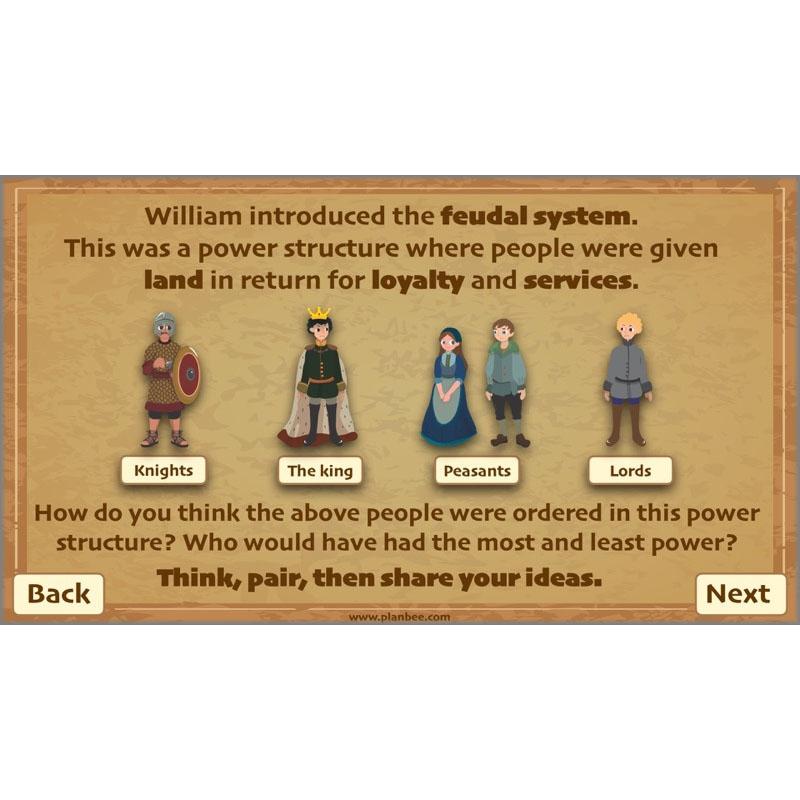PlanBee The Normans KS2 History lesson plan pack and resources