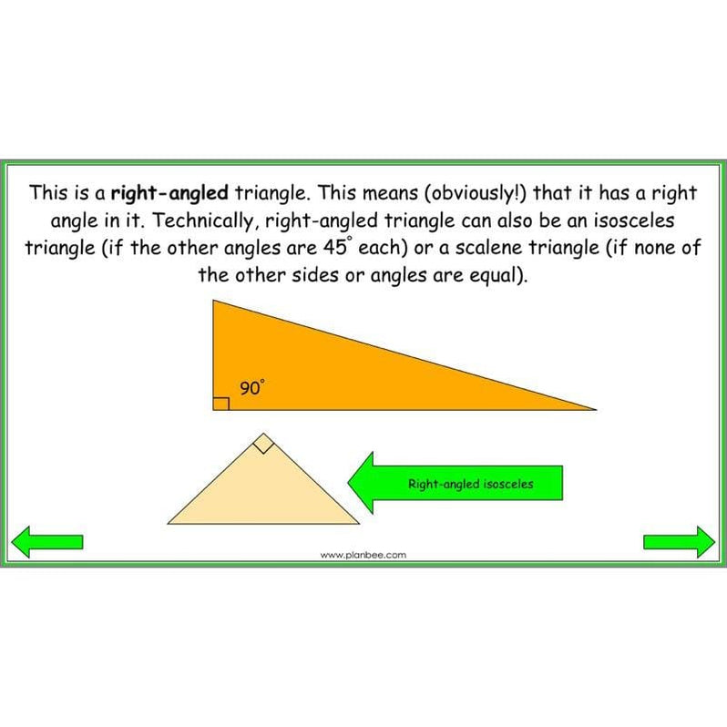 Year 5 Angles and Triangles Maths Lessons by PlanBee