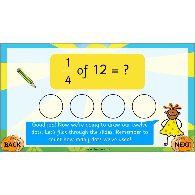 PlanBee Can we find fractions of numbers? Year 2 Fractions Planning