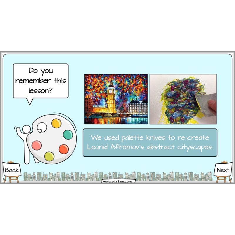 PlanBee Cityscapes Art Lessons for KS2 created by PlanBee